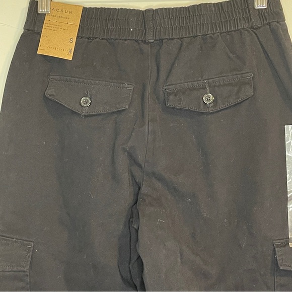 Pacsun Cargo Trousers Black Size S - Picture 5 of 8